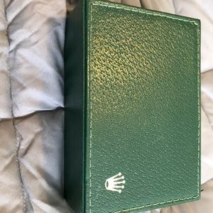 Rolex box with papers